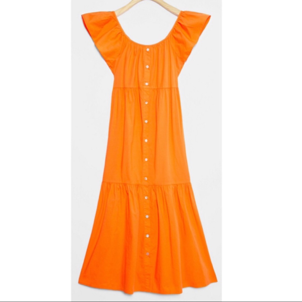 NWT Anthropologie Amadi Luiza Tiered Maxi Dress - Picture 2 of 7